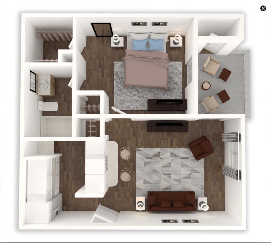 Suite A Floorplan